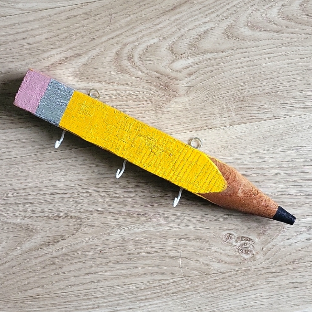 Pencil Hook Holder for Mounting on Wall